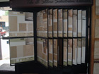 Bathroom tile samples