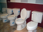 Bathroom toilet samples